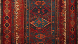 Antique Akaroa Saddle Kilim Carpet By Giant Lobelia