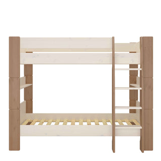 Steens For Kids Bunk Bed Whitewash Grey and Brown Lacquered - Giant Lobelia