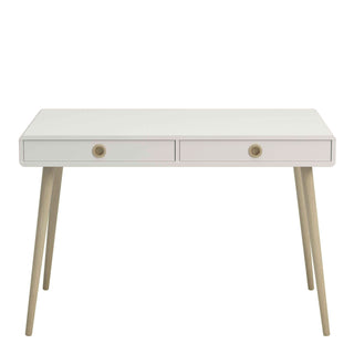 Softline Standard Desk in Off White - Giant Lobelia