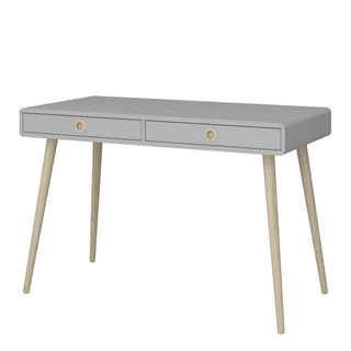 Softline Standard Desk in Grey - Giant Lobelia