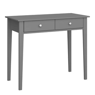 Tromso Desk 2 Drawers Grey - Giant Lobelia