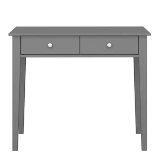 Tromso Desk 2 Drawers Grey - Giant Lobelia