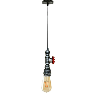 Chandelier Ceiling Light Water Pipe E27 Loft Pendant Light with FREE Bulb~2575 - Giant Lobelia