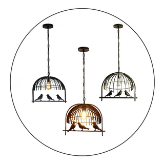 Bird Cage Ceiling Industrial Chandelier Loft Pendant Light With FREE Bulb~2256 - Giant Lobelia