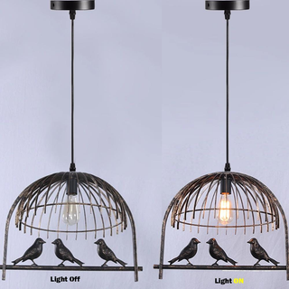 Bird Cage Ceiling Industrial Chandelier Loft Pendant Light With FREE Bulb~2256 - Giant Lobelia