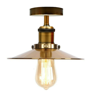 Modern Vintage Industrial Flush Mount Metal Ceiling Light Pendant Light Shade~2202 - Giant Lobelia