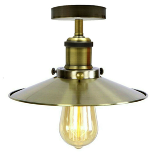 Modern Vintage Industrial Flush Mount Metal Ceiling Light Pendant Light Shade~2202 - Giant Lobelia