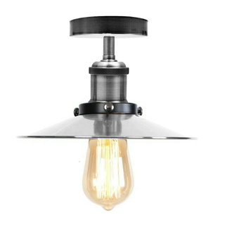 Modern Vintage Industrial Flush Mount Metal Ceiling Light Pendant Light Shade~2202 - Giant Lobelia