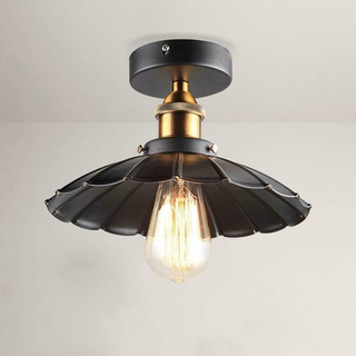 Vintage Retro Industrial Flush Mount Farmhouse Ceiling Light Shade chandelier UK~2225 - Giant Lobelia