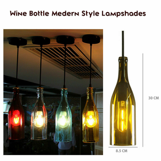 Vintage Retro Wine bottle Ceiling Pendant Light Lamp Shade Chandelier light UK~2228 - Giant Lobelia