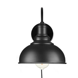 Wall Light Mounted E27 Matte Black Retro Wall Light lamp~1851 - Giant Lobelia