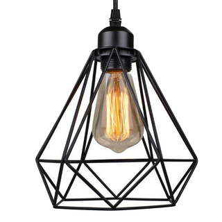 Industrial Kitchen Island Chandelier 3 Light Cage Ceiling Hanging Pendant Lamp~4067 - Giant Lobelia