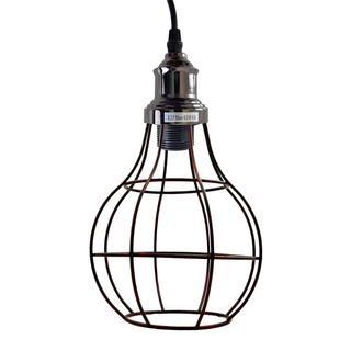 Industrial Kitchen Island Chandelier 3 Light Cage Ceiling Hanging Pendant Lamp~4067 - Giant Lobelia