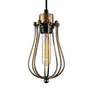 Industrial Kitchen Island Chandelier 3 Light Cage Ceiling Hanging Pendant Lamp~4067 - Giant Lobelia