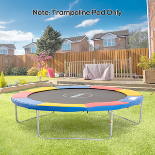 10FT Trampoline Pad, Φ305cm Surround Safety Pad Foam Pading Pads Replcement Spare New Multi-Color - Giant Lobelia