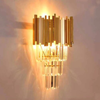 Modern Large Crystal Ceiling Light Gold Pendant Chandelier Lamp for Living Room ~4117 - Giant Lobelia