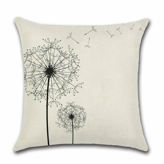 Cushion Cover Dandelion - Giant Lobelia