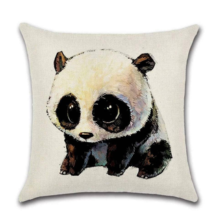 Cushion Cover Panda - Small - Giant Lobelia