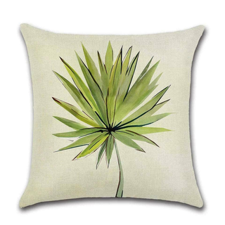 Cushion Cover Africa - Light Leaf - Giant Lobelia
