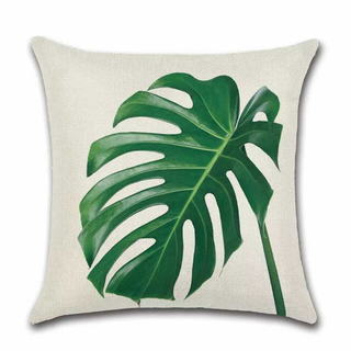 Cushion Cover Hole Plant - Lina - Giant Lobelia