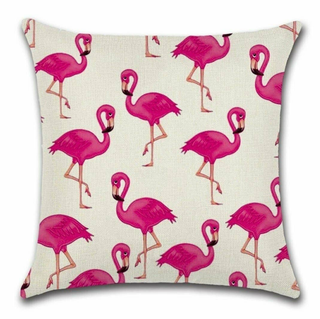 Cushion Cover Flamingo - Cajo - Giant Lobelia