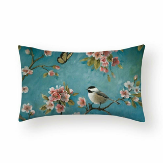 Cushion Cover Tomtit - Goofy Long - Giant Lobelia