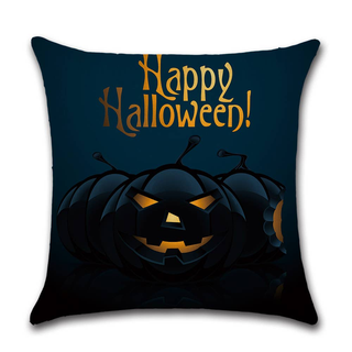 Cushion Cover Halloween - Pumpkin - Giant Lobelia