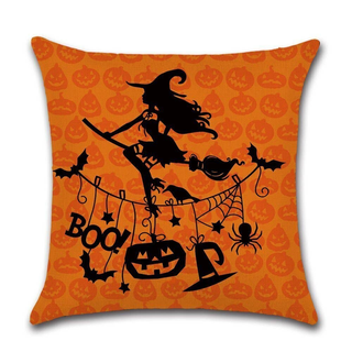 Cushion Cover Halloween - Witch 2 - Giant Lobelia