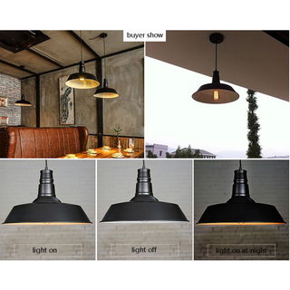 Ceiling Pendant Light Metal Lamp Shade Hanging Indoor Light Fitting~1249 - Giant Lobelia