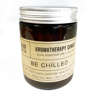 Aromatherapy Candle - Be Chilled - Giant Lobelia