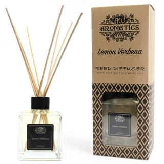 200ml Lemon Verbena Essential Oil Reed Diffuser - Giant Lobelia