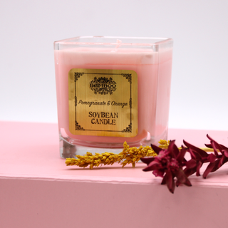 Soybean Candles - Pomegranate & Orange - Giant Lobelia