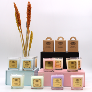 Soybean Candles - Pomegranate & Orange - Giant Lobelia