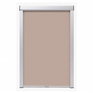 Blackout Roller Blinds Beige C02 - Giant Lobelia