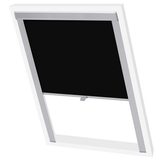 Blackout Roller Blinds Black P08/408 - Giant Lobelia