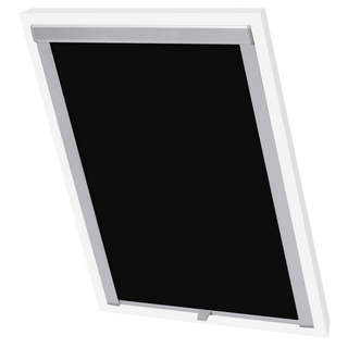 Blackout Roller Blinds Black P08/408 - Giant Lobelia