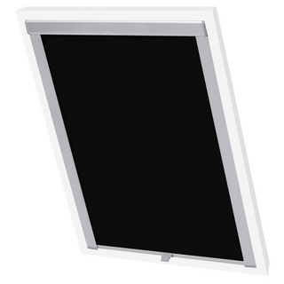 Blackout Roller Blinds Black F06 - Giant Lobelia