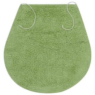 Bathroom Mat Set 3 Pieces Fabric Green - Giant Lobelia