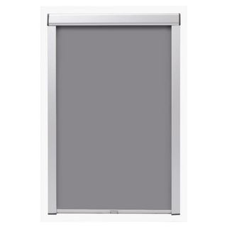 Blackout Roller Blind Grey UK08 - Giant Lobelia