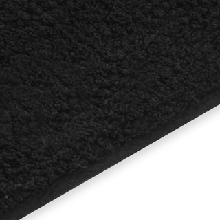 Bathroom Mat Set 2 Pieces Fabric Anthracite - Giant Lobelia