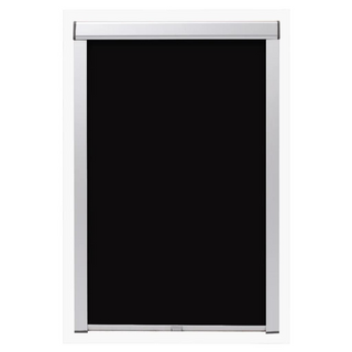 Blackout Roller Blind Black MK06 - Giant Lobelia