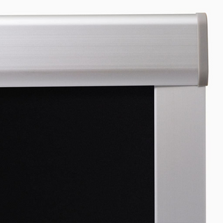 Blackout Roller Blind Black MK06 - Giant Lobelia