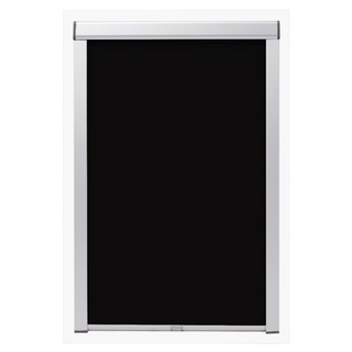 Blackout Roller Blind Black SK06 - Giant Lobelia