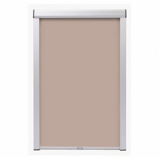 Blackout Roller Blind Beige MK08 - Giant Lobelia