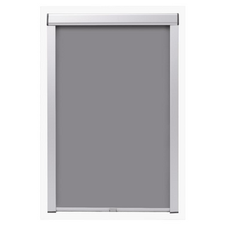 Blackout Roller Blind Grey FK06 - Giant Lobelia