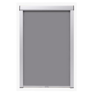 Blackout Roller Blind Grey MK06 - Giant Lobelia