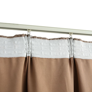 Blackout Curtains with Hooks 2 pcs Taupe 140x225 cm - Giant Lobelia