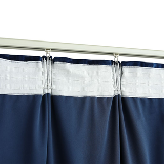 Blackout Curtains 2 pcs with Hooks Velvet Dark Blue 140x225 cm - Giant Lobelia