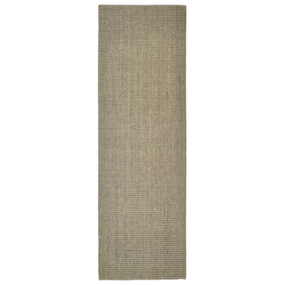 vidaXL Rug Natural Sisal 80x250 cm Green - Giant Lobelia