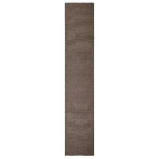 vidaXL Rug Natural Sisal 66x350 cm Brown - Giant Lobelia